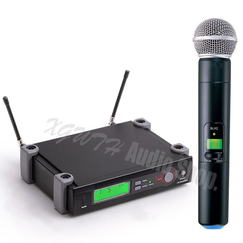 SLX24 BETA58A SM58 SM 58 UHF Wireless Microphone