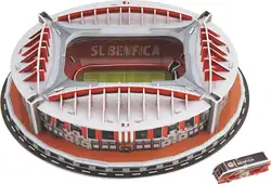Классический Jigsaw архитектура Испания Benfica футбол стадионы DIY кирпич игрушечные масштабные модели наборы для ухода за кожей Строительство