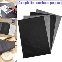 Недавно 100 шт углерода переводная картинка Копировать листы графита отслеживания A4 для Вуд, холст искусства