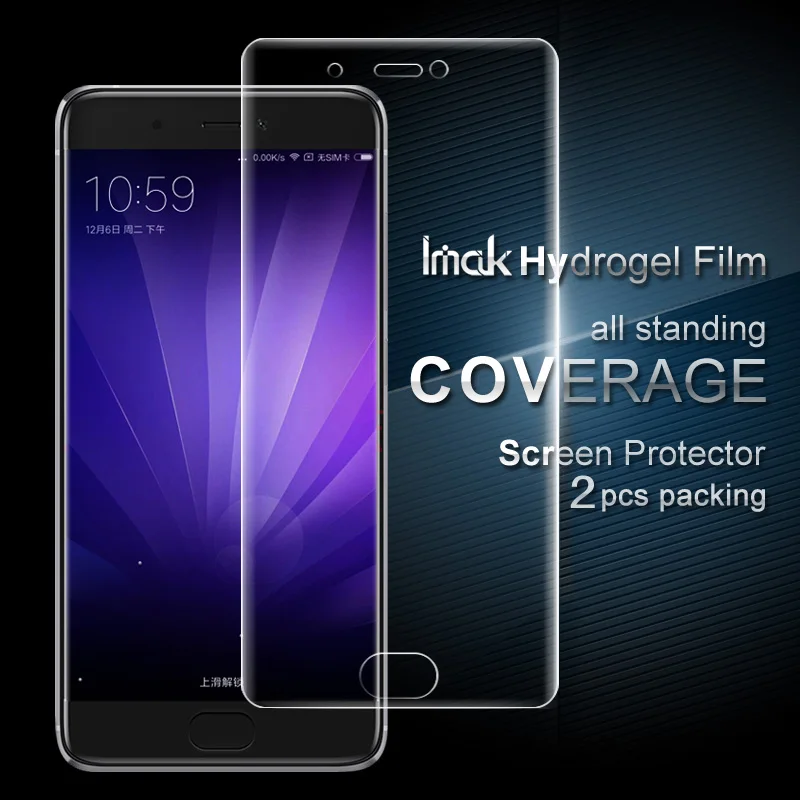 

For Xiaom Mi5s Protector Film iMAK Hydrogel Coverage Soft Protective Film For Xiaomi Mi 5S Plus Screen Protector