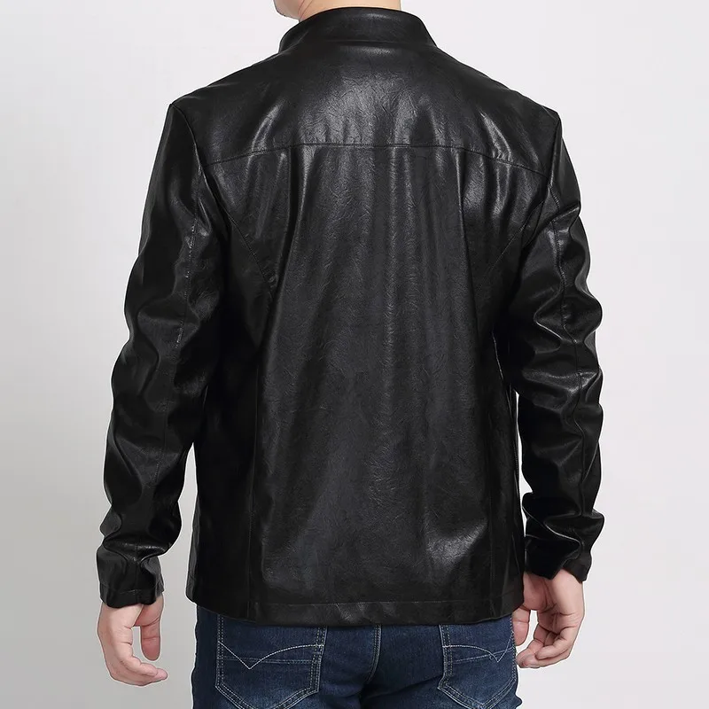 Plus size 7XL 6XL 5XL 4XL new leather jacketGenuine LeatherSheepskinmotorcycle man coatLeather jacket menbiker jacket