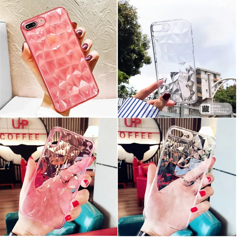 Glasses Glossy Cases For iPhone 6 6S 7 8 Plus Transparent for X XS Clear TPU Phone 5S 5 SE Capinha |