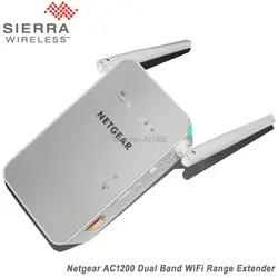 NETGEAR 11AC 1200 Мбит/с двухдиапазонный гигабитный 802.11ac Диапазон Wi-Fi Extender с двумя внешними антеннами
