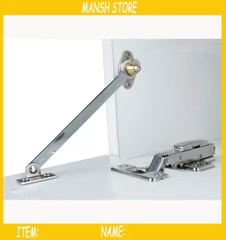 

2pcs/set 18cm furniture hinge Cupboard door support rod door slide positioning rod connecting rod house hardware bracket fitting