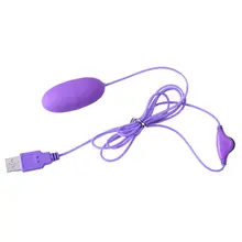 Mini Vibrating Egg Jump Egg Vagina Massager Bullet Vibrator Clitoris Stimulator USB Charging Adult Sex Toys For Men Women