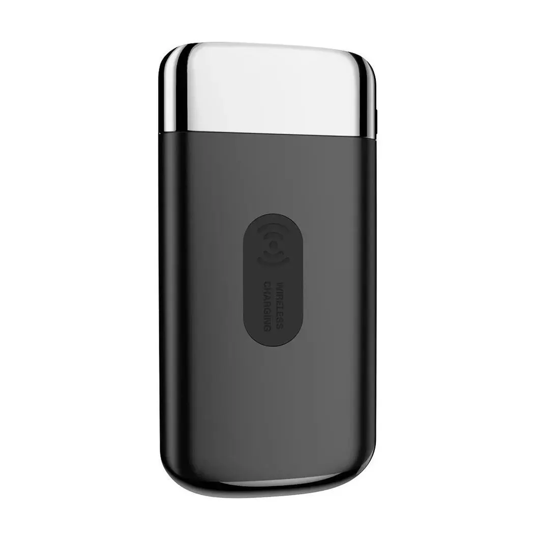 

Wireless Charging Portable Power Bank LCD Display 10000mah Emergency 2.1A Rectangular Power General Charger