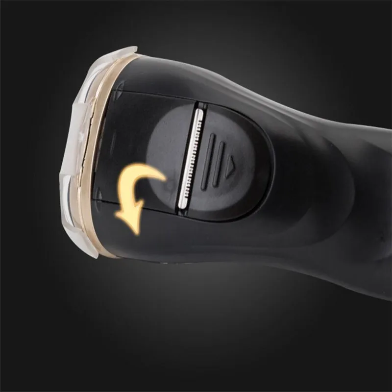 3D плавающая головка электрический USB зарядное устройство Мужская бритва триммер для бороды усы машинка для стрижки станок для бритья для мужчин уход за волосами