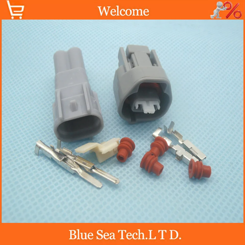 5 sets 2 Pin 2.2m male&female Auto Oil nozzle plug, Car waterproof