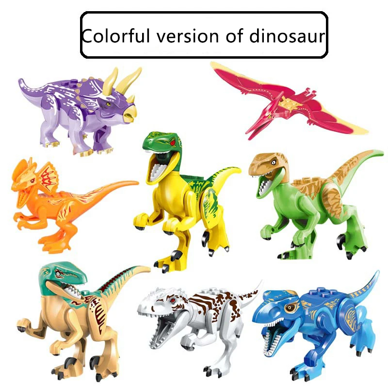Colorful version of dinosaur
