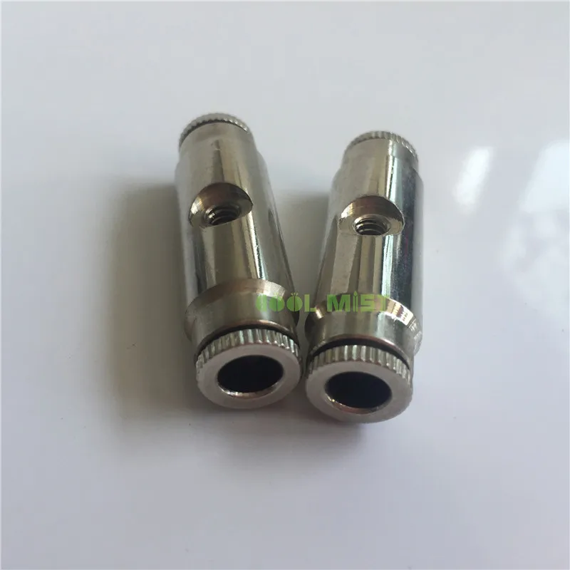 

S141 Slip Lock Connector with One Nozzle Seat Quick Coupling Connect 6.35mm Hose leak proof Nozzle Seats 5pcs/lot