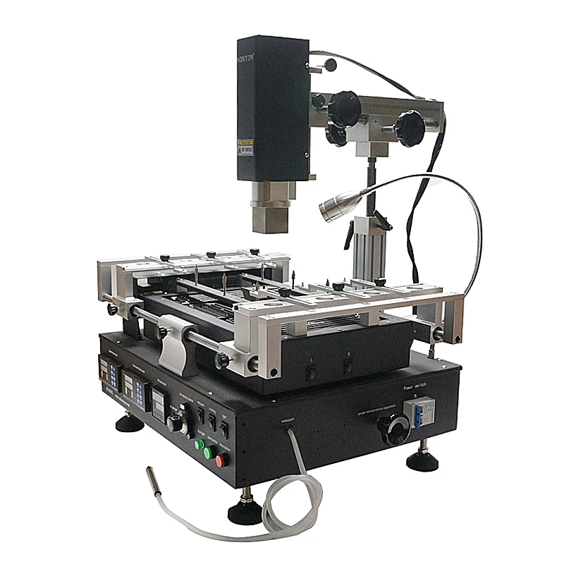  Honton HT-R392 hot air top heater with IR preheating BGA rework station for computer laptop game co