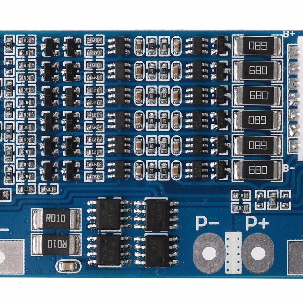 6S 22,2 V li-ion 18650 литиевый аккумулятор BMS плата защиты зарядного устройства с интегральными схемами баланса