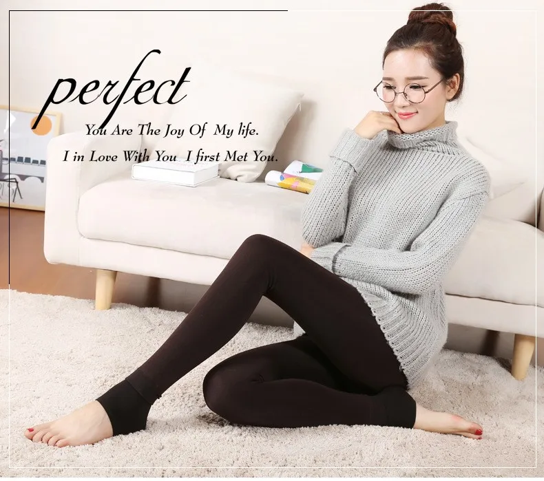yoga leggings [DINGDNSHOW] Fashion Winter Leggings Adult Cotton Skinny Pants Fuzzy Wuzzy Warm Women Leggings Soild Thicken Women's Clothing workout leggings