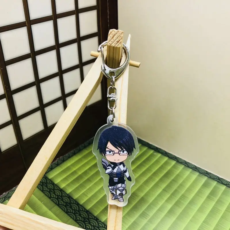 

My Hero Academia Izuku Midoriya Katsuki Bakugou All Might Shoto Todoroki Metal Pendants Keychain Keyring Ornament Gift