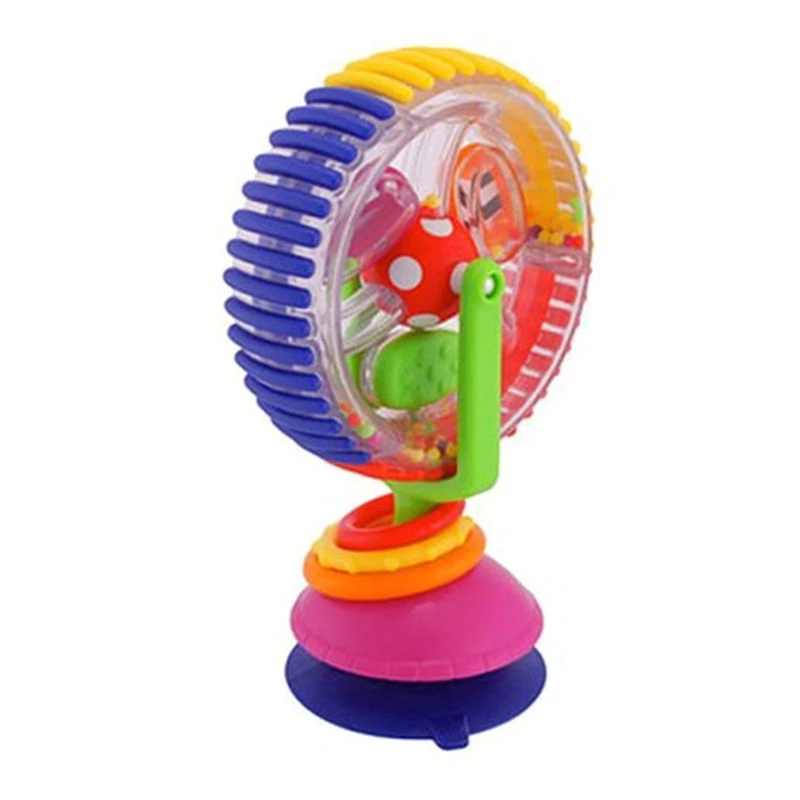 New Baby Toy Three-color Model Rotating Windmill Stroller Dining Chair With Suction Cups Educational Toys For Kids New Baby Toy Three-color Model Rotating Windmill Stroller Dining Chair With Suction Cups Educational Toys For Kids