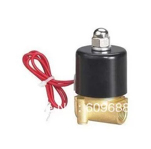 

12V DC 1/8" Electric Solenoid Valve Water Air N/C Gas Water Air 2W025-06 ,AC220V DC24V 12V,full brass