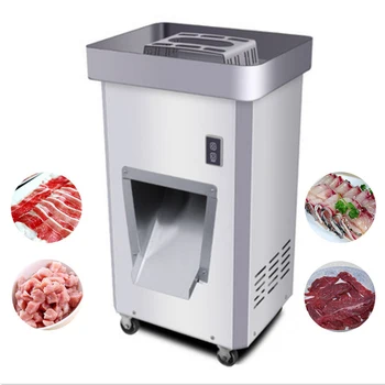 

Commercial Electrice meat dicer, meat strip, meat slicer 300kg/h