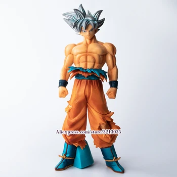 

Anime Dragon Ball Super Jiren VS Ultra Instinct "Omen" Goku PVC Action Figure DragonBall Juguetes Collection Model Toys 25cm
