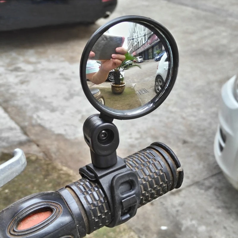 Adjustable Handlebar Bicycle Mirror MTB Bike Rearview Motorcycle Looking Glass