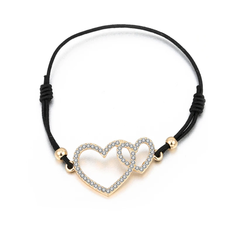 Heart Charm bracelet-2