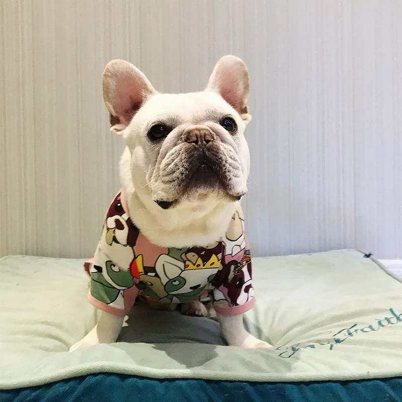 

Cotton Dog Clothes for Small Dogs Autumn Dog Jumpsuit for French Bulldog Yorkies Overalls for Chihuahua Pet Clothing Pug Costume
