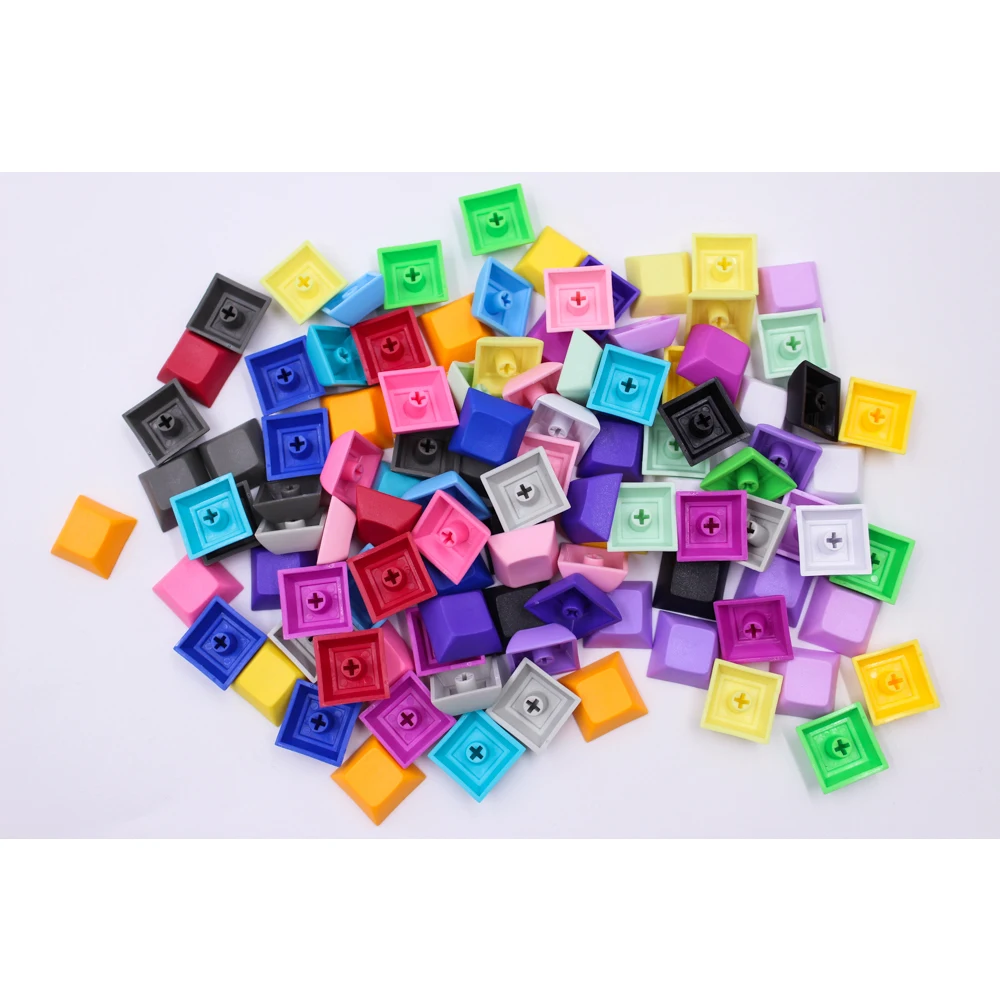 Пустая клавиатура MP 1U DSA Keys PBT смешанные цветные клавиши Cherry MX для проводной