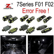 31x HA CONDOTTO LA Licenza di illuminazione della targa + Interno della cupola di Luce Kit per bmw serie 7 F01 F02 740Li 750i 760Li 750Li xDrive ActiveHybrid (09-15)