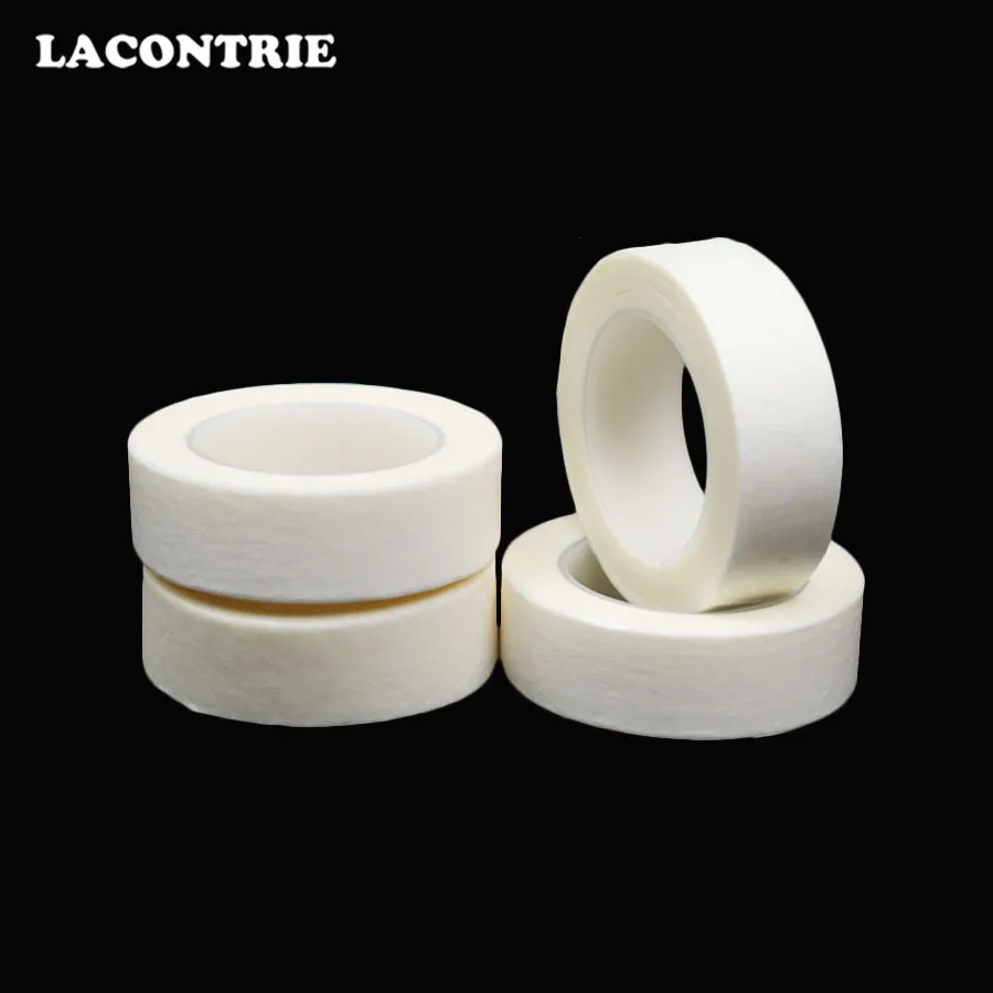 

Medical Tape 1.25/2.5cm Micropore Tape Under Eye Patches 5Rolls Sterile Non-woven Tape Eyelash Extension Holder Lash Supplies