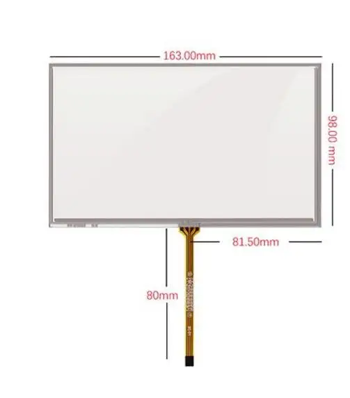 

163*98 new 7 Inch Touch Screen Universal Car Audio DVD AT070TN90 92 touch screen handwriting ST-07005