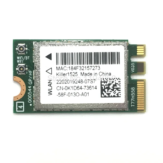 Carte Wifi Dell DW 1525 0YV3K1 YV3K1 AR5BDT92 T77H149 PCI-Express Wireless  WLAN - MonsieurCyberMan