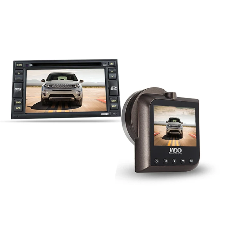 Автомобильный мини видеорегистратор JADO D760 2 4 дюймовый регистратор Novatek Full HD 1080P с