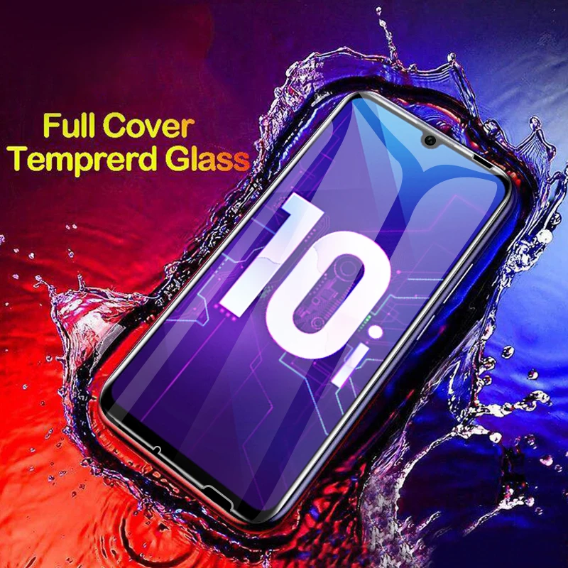 Hacrin для huawei Honor 10i закаленное стекло Защитная пленка экрана полное покрытие край