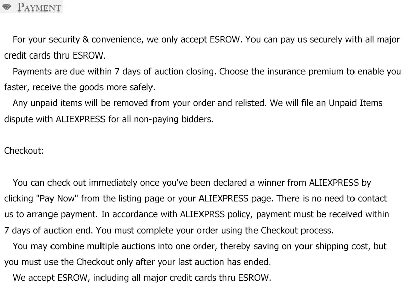 payment