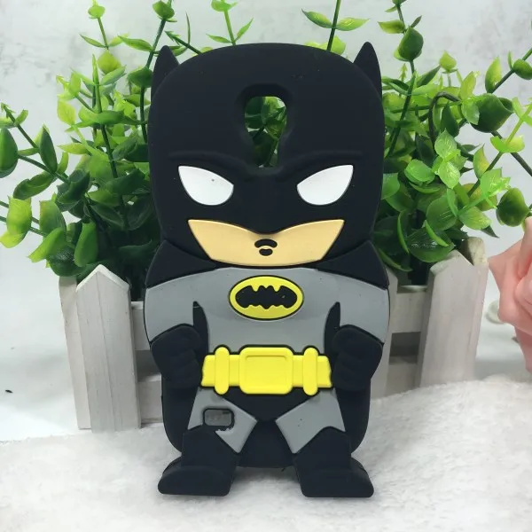 For Samsung Galaxy S4mini i9190 capa coque Luxury 3D Cute Cartoon Soft Batman Silicon Cover Phone Case |