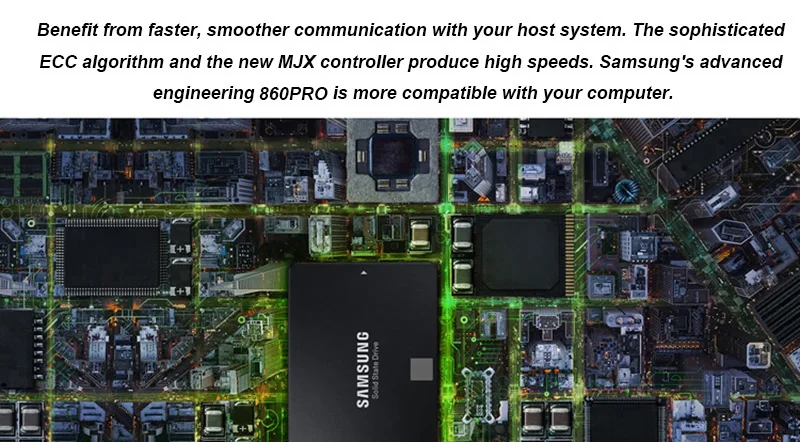 Samsung 860PRO MZ-76P256B/MZ-76P512B/MZ-76P1T0B г/512/ТБ внутренний SSD дюймов SATA твердотельный накопитель для рабочего стола/ноутбука