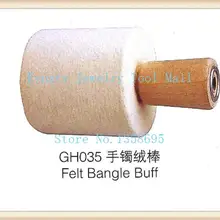 Войлок браслет полировка оправки деревянный браслет делая инструменты