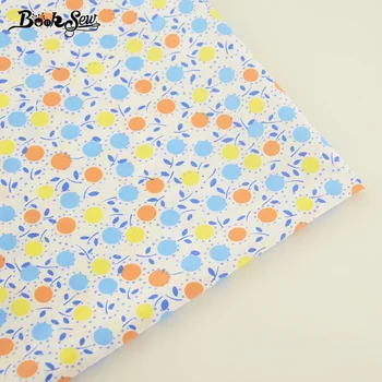 

Booksew Sewing Cloth For Bed Sheet Craft Scrapbooking Pillow Quilting Home Textile Tecido Floral Design 100% Cotton Twill Fabric