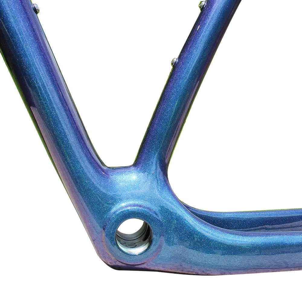 Рама из углеродного волокна для велосипеда хамелеоновая рама T1000 29er 27 5 er 650B MTB 73 мм