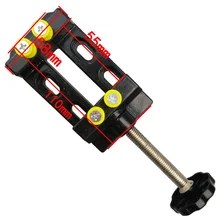 Портативный алюминиевые мини-удобная Таблица Клещи DIY Скульптура Деревообработка Craft Зажим сверла Пресс Micro клип Bench Клещи инструмент