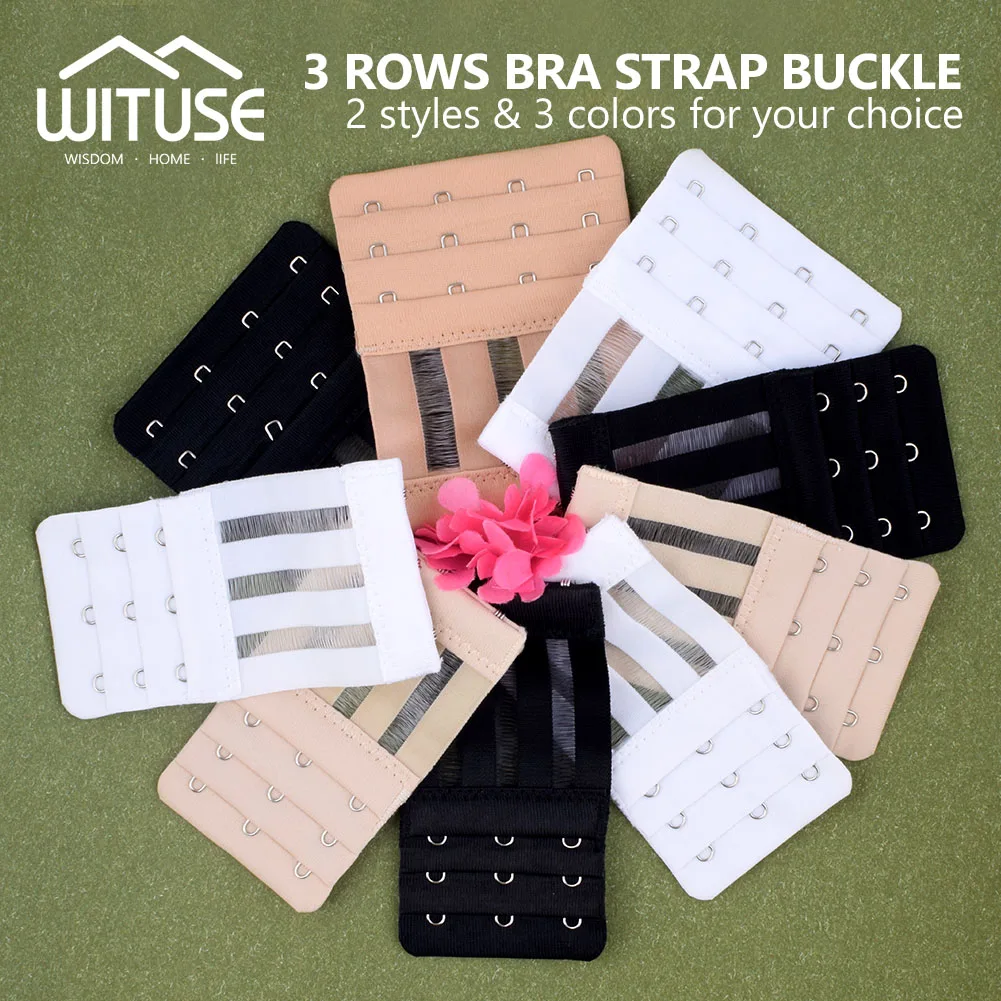 Buy Women Bra Strap Extender 3 Rows 3 4 Hooks Bra