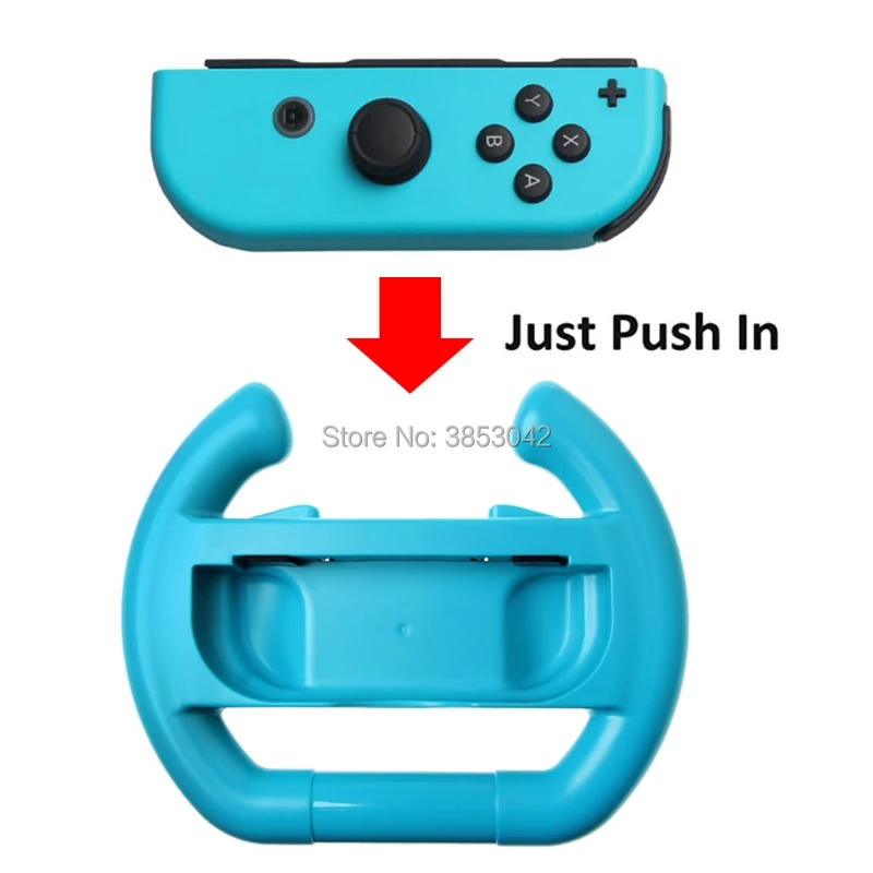 2pcs Joy-Con Steering Racing Wheels Holder Grips for Nintend Nitendo Switch NS Joycon Left Right Controllers (8)