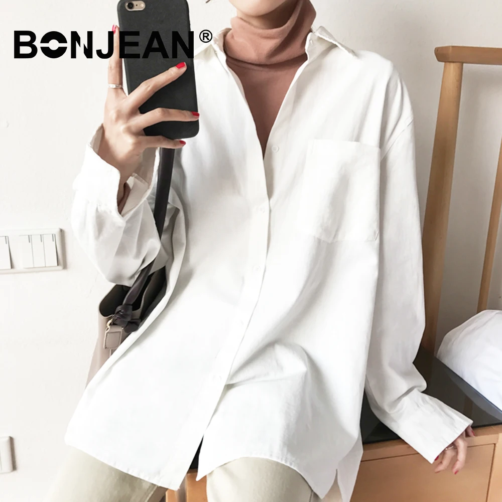 Cotton Blouse Women Summer Shirt Spring Long Sleeve Beige Blue White Blouse Casual Tops Ladies Shirt Streetwear Z085 Cotton Blouse Women Summer Shirt Spring Long Sleeve Beige Blue White Blouse Casual Tops Ladies Shirt Streetwear Z085
