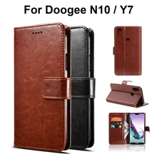 Капа Doogee N10 силиконовый чехол из искусственной кожи Кошелек задняя крышка флип-чехол Для Doogee Y7 Чехол Для Doogee N10 N 10 5,8" чехол для телефона