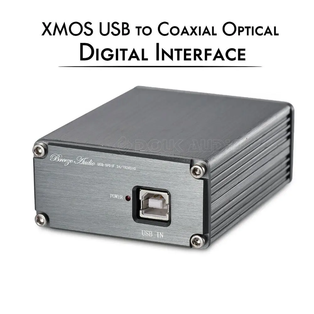 Nobsound XMOS U8 Async USB к коаксиальному оптическому цифровому интерфейсу I2S PCM/DSD 0.1PPM