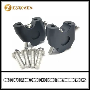 

CNC Handlebar Extension Riser Mount Lifting Handle bar Clamp Fit For Honda CB300F CB400F CB500X CB500F NC700 NC750 X S
