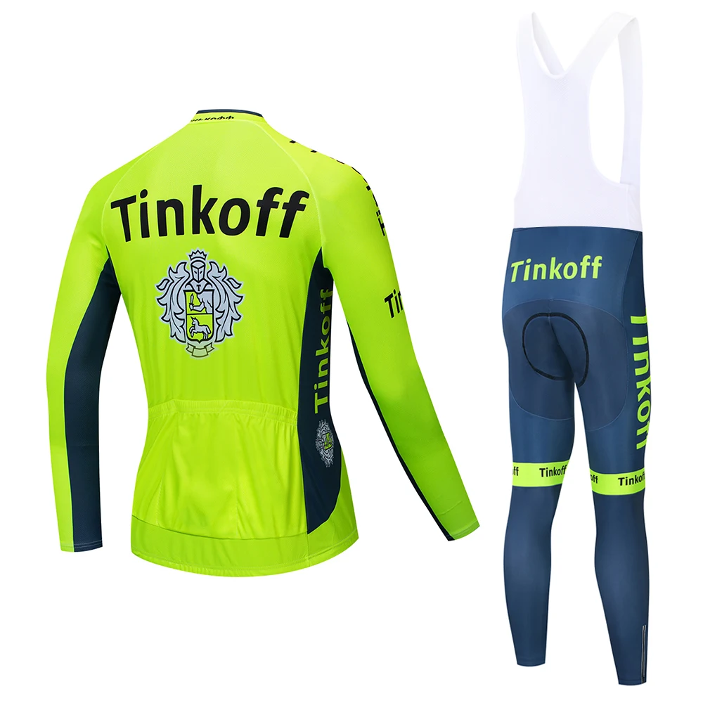 Tinkoff 2020 Pro team с длинным рукавом Велоспорт Джерси гоночный велосипед одежда MTB