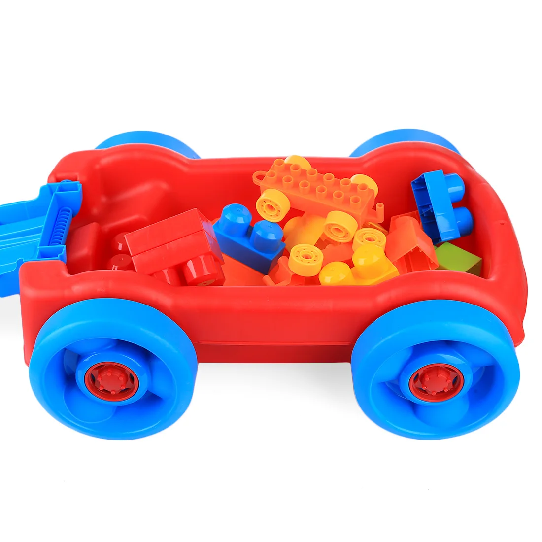 22 Pcs Открытый Пляж игрушки для песка образовательный Wagon Playset для детей летние игрушки для открытого воздуха для детей-(части случайный цвет)