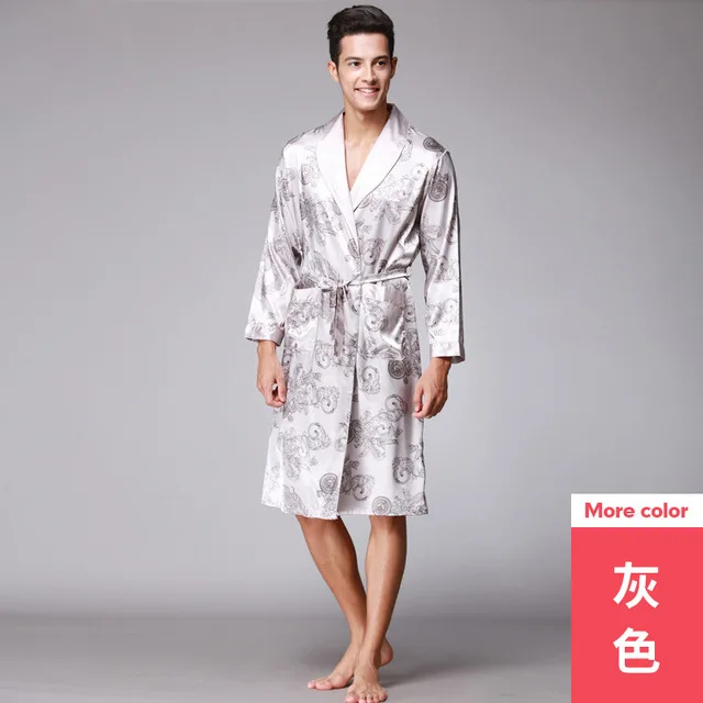 Новинка, мужской весенний халат, халат Yukata, мужское кимоно из вискозы, банное платье, ночная рубашка, одежда для сна, Пижама, Mujer, L-XXL