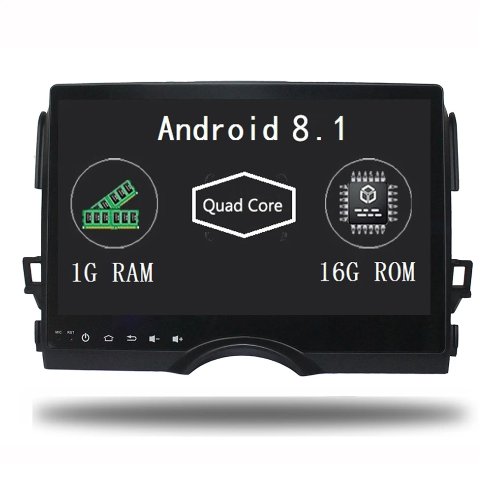 Cheap Android 8.1 Car Radio GPS for Toyota Reiz Mark x 2011-2017 Stereo Head Unit Wifi Multimedia Player HD Touch Screen Bluetooth 3