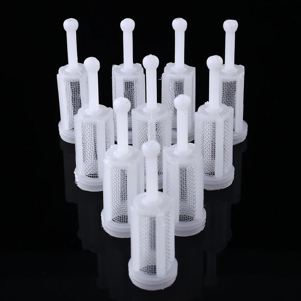 

New Universal 10Pcs/Set Gravity Spray Gun Pot Paint Filters Mesh 36x11mm Home Improvement Accessories Home Hand Tools
